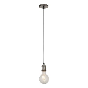 Searchlight - Lustra uz kabeļa SUSPENSION 1xE27/60W/230V sudraba