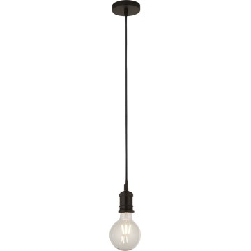 Searchlight - pakaramais gaismeklis SUSPENSION 1xE27/60W/230V melns