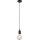 Searchlight - pakaramais gaismeklis SUSPENSION 1xE27/60W/230V melns