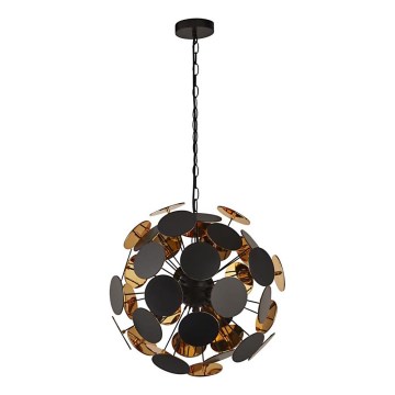 Searchlight - Piekaramā lustra DISCUS uz troses, 4xE14/60W/230V