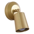 Searchlight - regulējama LED uzlādējamā sienas lampa CONE LED/1,5W/5V zelta krāsā