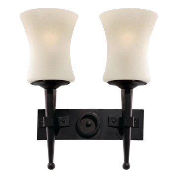 Searchlight - Sienas gaismeklis CARTWHEEL 2xE27/60W/230V