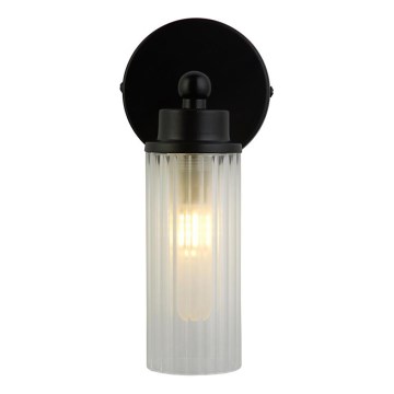 Searchlight - Sienas gaismeklis IMPERIAL 1xG9/7W/230V melns