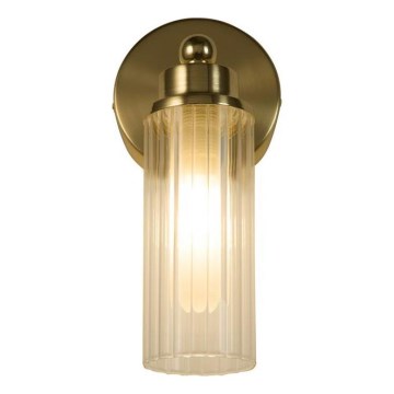 Searchlight - Sienas gaismeklis IMPERIAL 1xG9/7W/230V misiņš