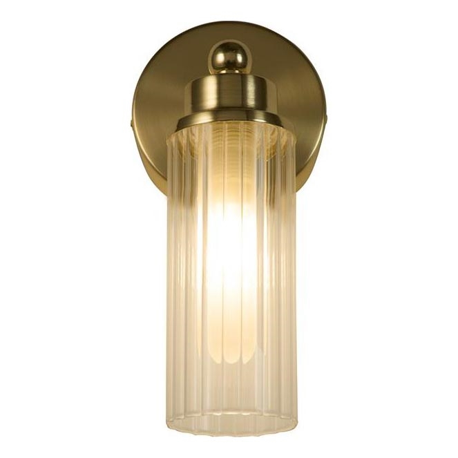 Searchlight - Sienas gaismeklis IMPERIAL 1xG9/7W/230V misiņš