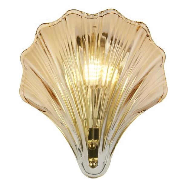 Searchlight - Sienas gaismeklis SHELL 1xG9/7W/230V dūmots