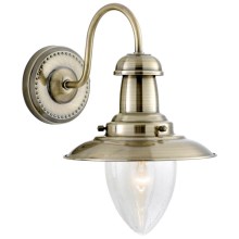 Searchlight - Sienas lampa FISHERMAN 1xE27/60W/230V