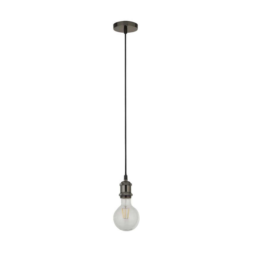 Searchlight - SUSPENSION pakaramais griestu gaismeklis uz troses 1xE27/60W/230V antracīts