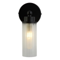 Searchlight - Vannas istabas sienas lampa IMPERIAL 1xG9/7W/230V IP44 melna