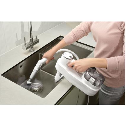 Sencor - Daudzfunkcionāls tvaika mops 2in1 1500W/230V IPX4 balts