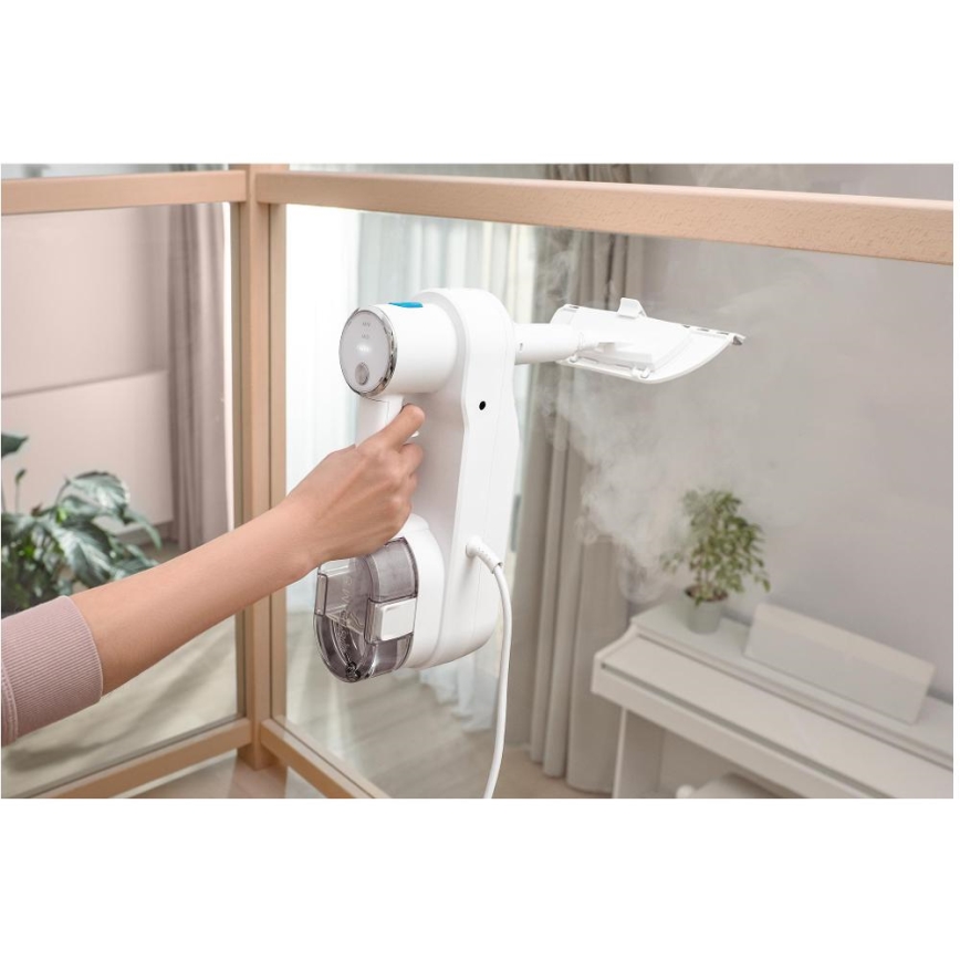 Sencor - Daudzfunkcionāls tvaika mops 2in1 1500W/230V IPX4 balts