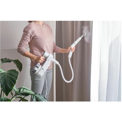 Sencor - Daudzfunkcionāls tvaika mops 2in1 1500W/230V IPX4 balts