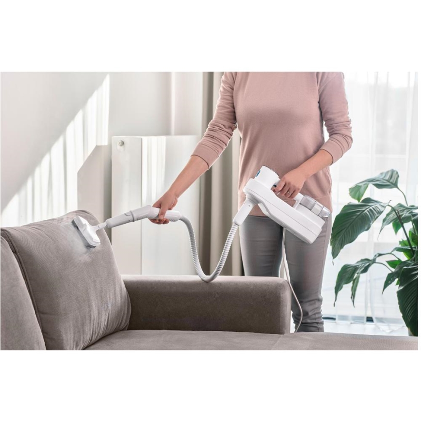 Sencor - Daudzfunkcionāls tvaika mops 2in1 1500W/230V IPX4 balts