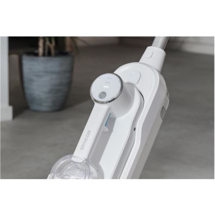 Sencor - Daudzfunkcionāls tvaika mops 2in1 1500W/230V IPX4 balts