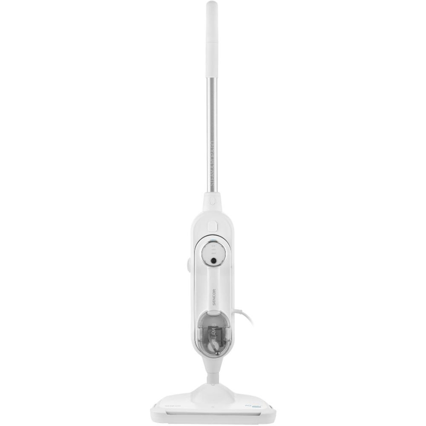 Sencor - Daudzfunkcionāls tvaika mops 2in1 1500W/230V IPX4 balts