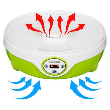 Sencor - Augļu žāvētājs 240W/230V