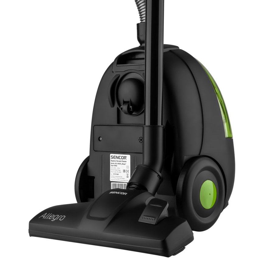 Sencor - Bezmaisu putekļu sūcējs 1,5 l 890W/230V zaļš/melns
