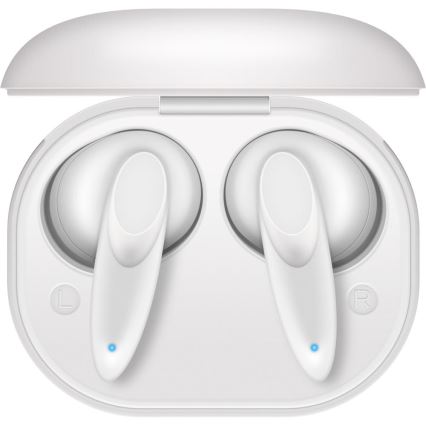 Sencor - Bezvadu earphones 230 mAh + 2x 25 mAh IPX4 balta