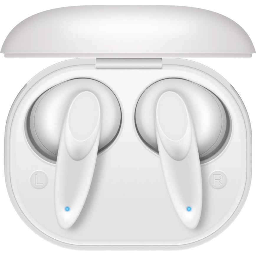Sencor - Bezvadu earphones 230 mAh + 2x 25 mAh IPX4 balta