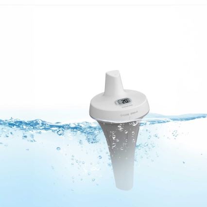 Sencor - Bezvadu peldbaseina peldošais sensors 2xAA IPX7