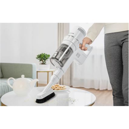 Sencor - Bezvadu putekļu sūcējs 2in1 250W/2200 mAh balta