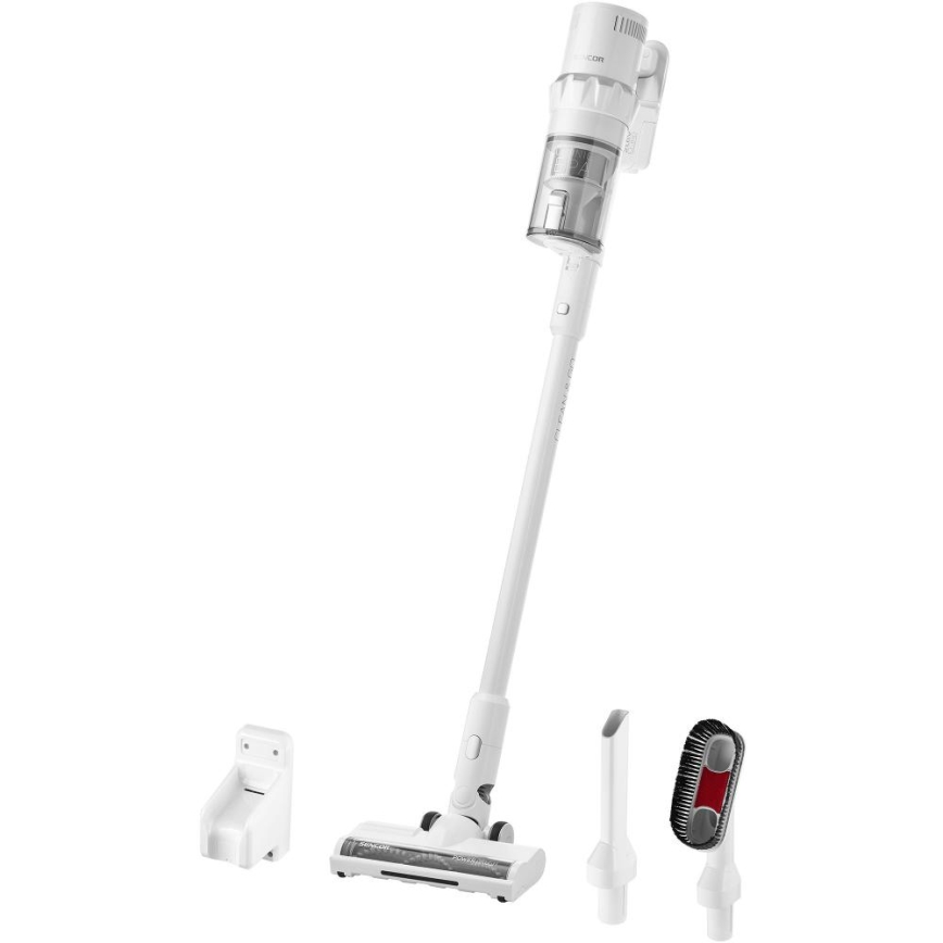 Sencor - Bezvadu putekļu sūcējs 2in1 250W/2200 mAh balta