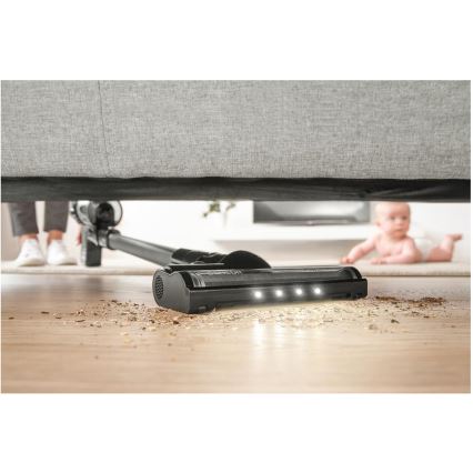 Sencor - Bezvadu putekļu sūcējs 2in1 250W/2200 mAh melna