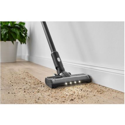 Sencor - Bezvadu putekļu sūcējs 2in1 250W/2200 mAh melna