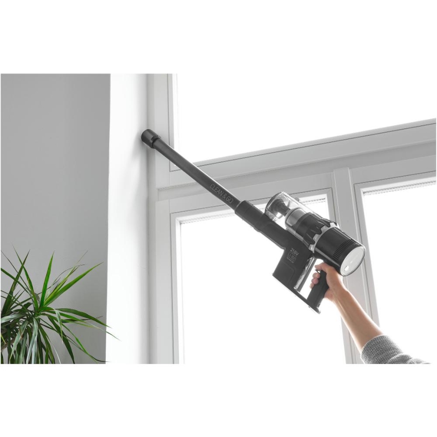 Sencor - Bezvadu putekļu sūcējs 2in1 250W/2200 mAh melna