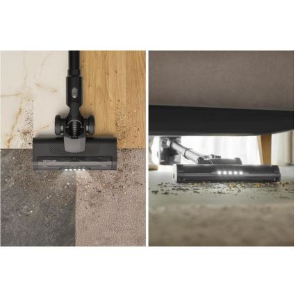 Sencor - bezvadu stieņveida putekļsūcējs 2 vienā 200W/2600 mAh melns