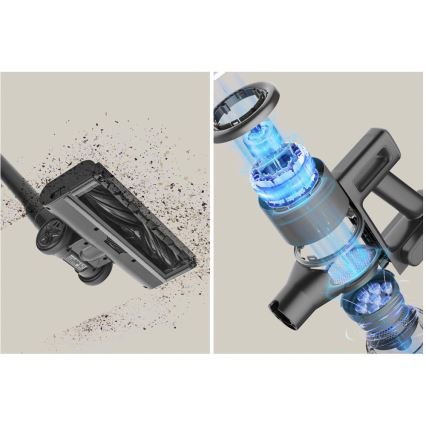 Sencor - bezvadu stieņveida putekļsūcējs 2 vienā 200W/2600 mAh melns