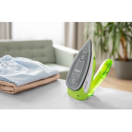 Sencor - Ceļojuma tvaika gludeklis 1100W/115V/230V zaļš