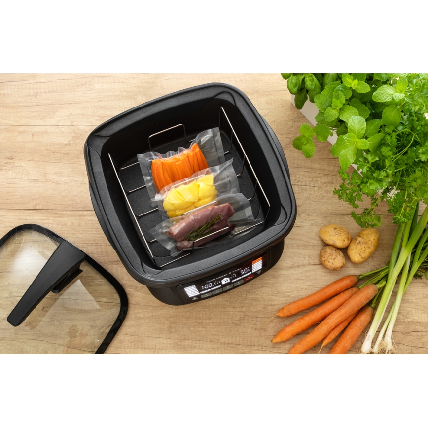 Sencor - Daudzfunkcionāla panna ar piederumiem 1800W/230V 18 funkcijas 4,8l