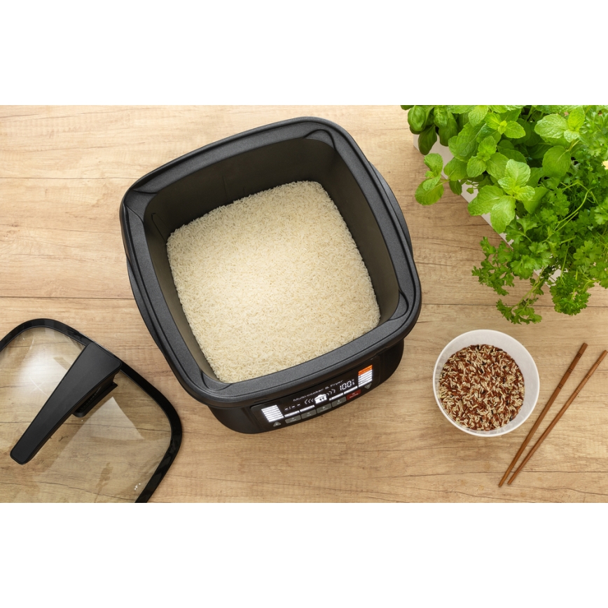 Sencor - Daudzfunkcionāla panna ar piederumiem 1800W/230V 18 funkcijas 4,8l