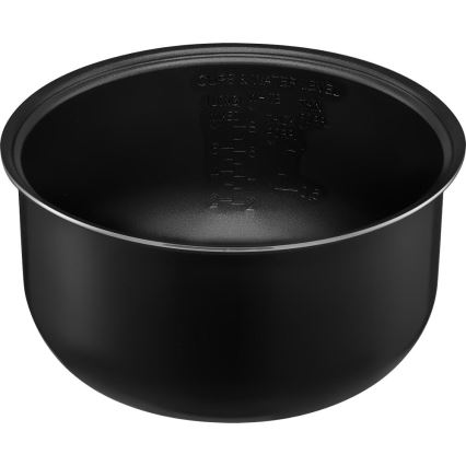 Sencor - Daudzfunkcionāls rīsu vārītājs 700W/230V 1,5 l nerūsējošais tērauds/melns