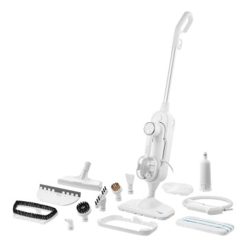 Sencor - Daudzfunkcionāls tvaika mops 2in1 1500W/230V IPX4 balts
