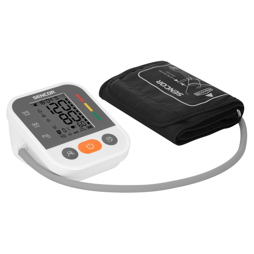 Sencor - Digitālais asins spiediena mērītājs USB 4xAAA