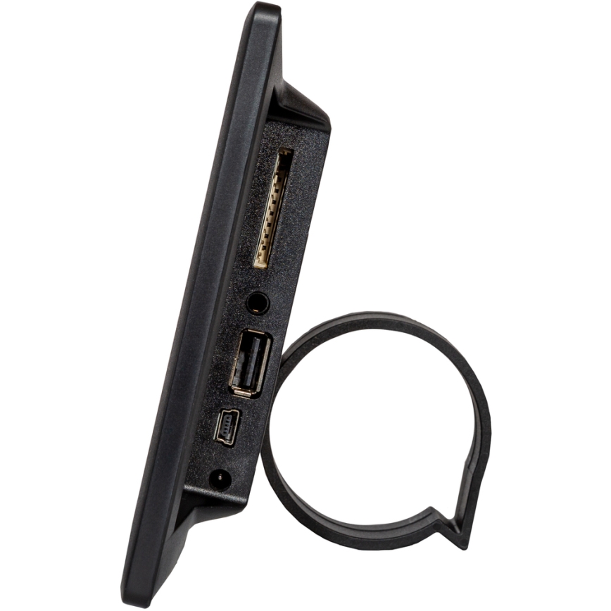 Sencor - Digitālais foto rāmis 7 ar skaļruni, 230V, melns + tālvadības pults