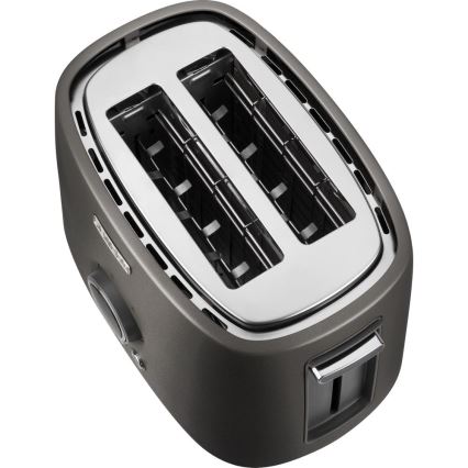 Sencor - Divu šķēļu tosteris 1000 W/230 V, antracīta krāsa