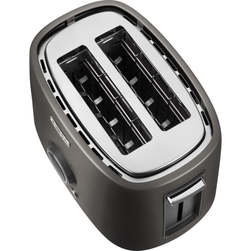 Sencor - Divu šķēļu tosteris 1000 W/230 V, antracīta krāsa