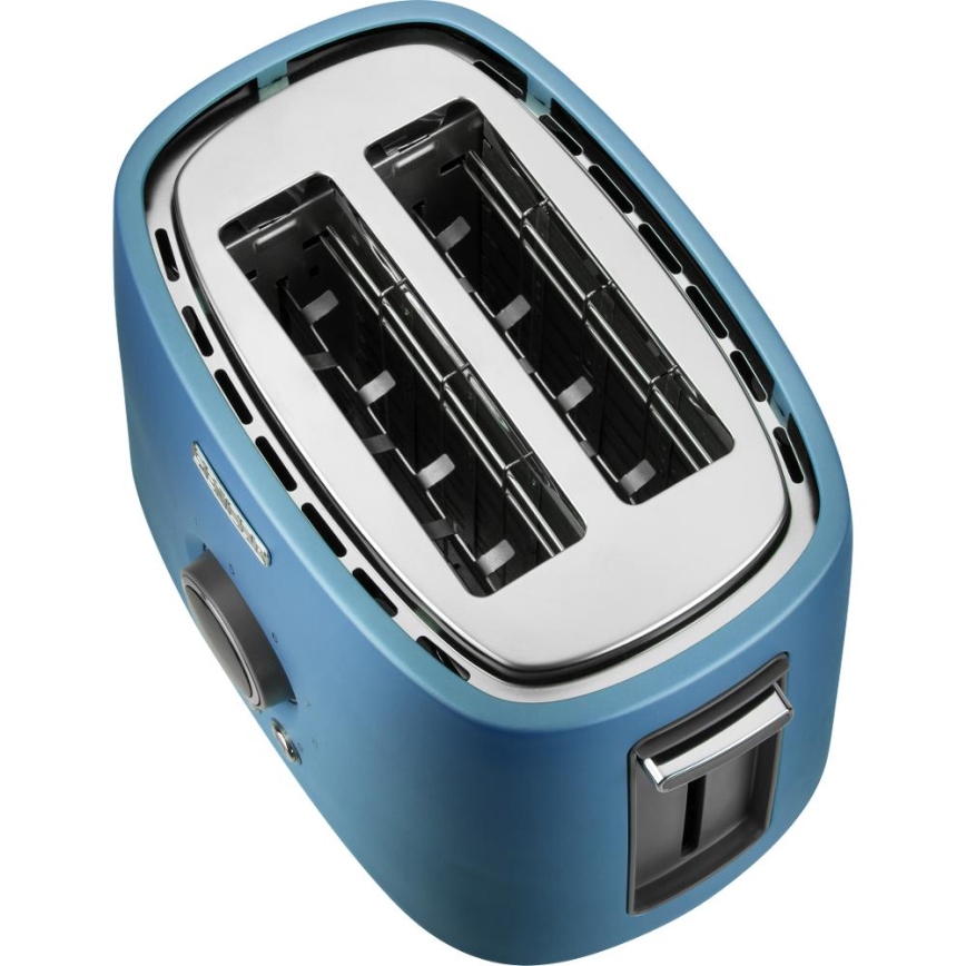 Sencor - divu šķēļu tosteris ar sildīšanas resti 1000W/230V zils