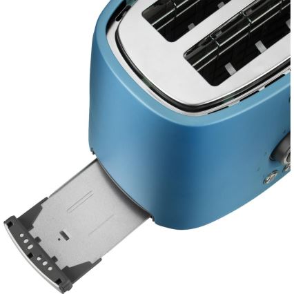 Sencor - divu šķēļu tosteris ar sildīšanas resti 1000W/230V zils