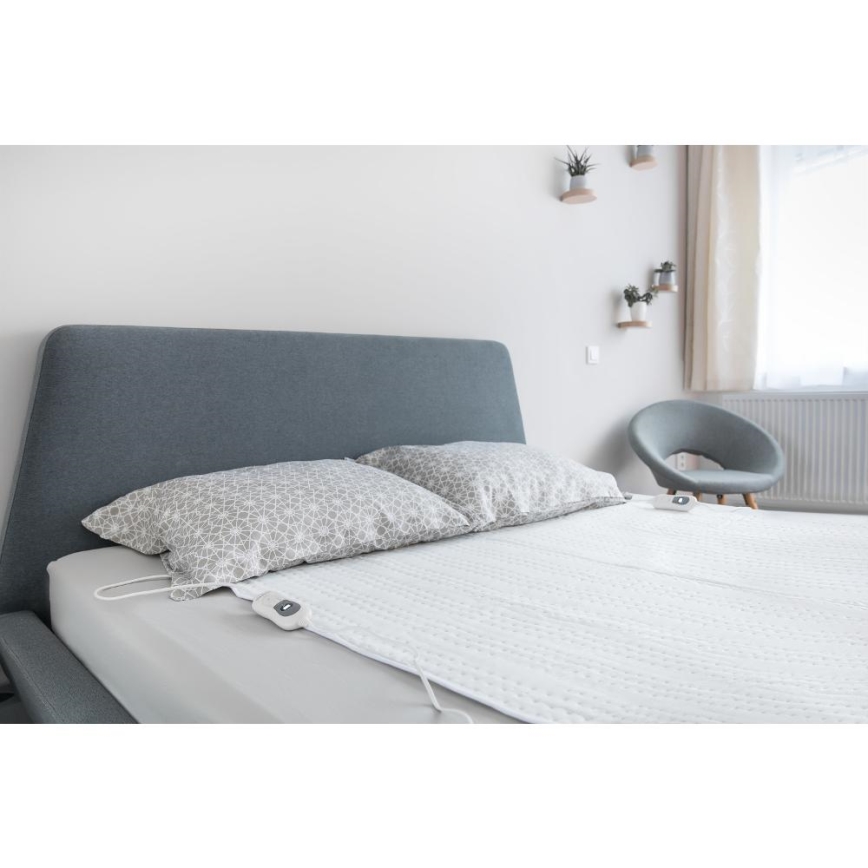 Sencor - Divvietīga elektriskā sega 120W/230V 160x140 cm