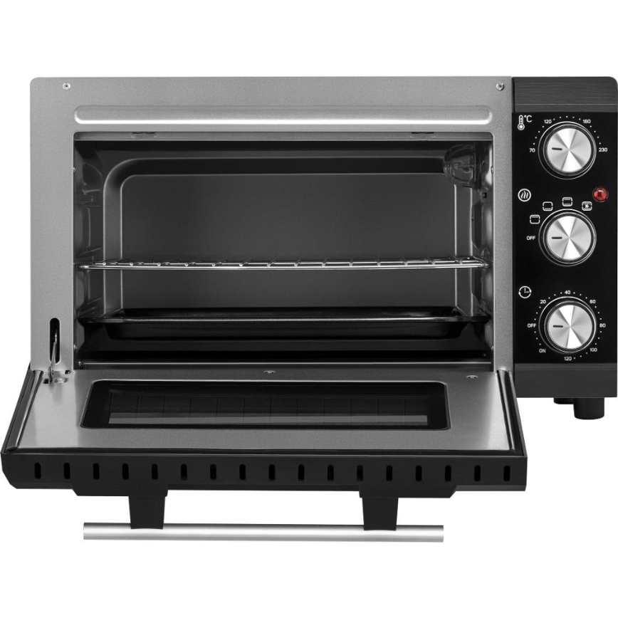 Sencor - Elektriskā cepeškrāsns 20 l 1650W/230V melna