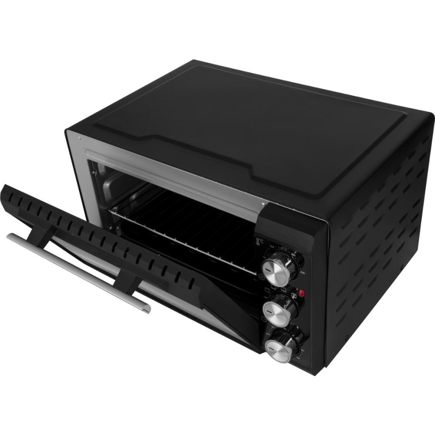Sencor - Elektriskā cepeškrāsns 20 l 1650W/230V melna