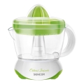 Sencor - Elektriskā citrusaugļu spiede 0,7l 40W/230V balta/zaļa