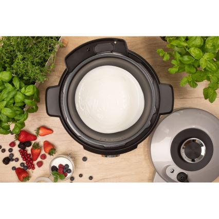 Sencor - Elektriskā spiediena katls ar LCD ekrānu 1100W/230V 10 funkcijas 5,5l