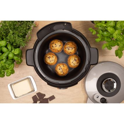 Sencor - Elektriskā spiediena katls ar LCD ekrānu 1100W/230V 10 funkcijas 5,5l