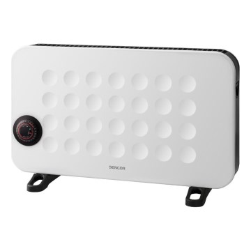 Sencor - Elektriskais tiešsildītājs/konvektors 750/1250/2000W ar termostatu