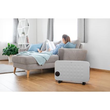 Sencor - Elektriskais tiešsildītājs/konvektors 750/1250/2000W ar termostatu